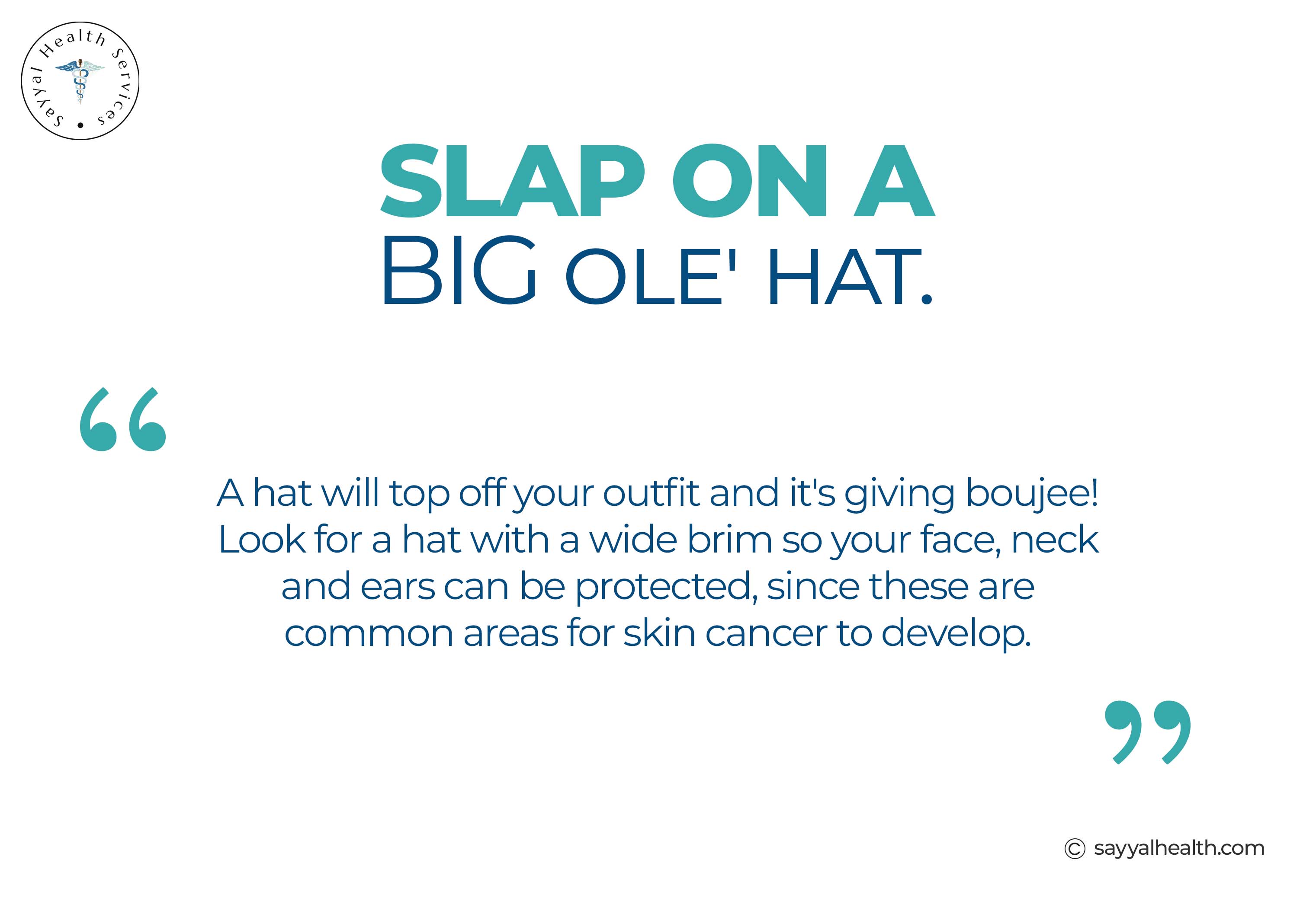 Image has text about slap method.